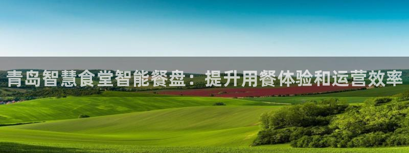 尊龙客服：青岛智慧食堂智能餐盘：提升用餐体验和运营效率