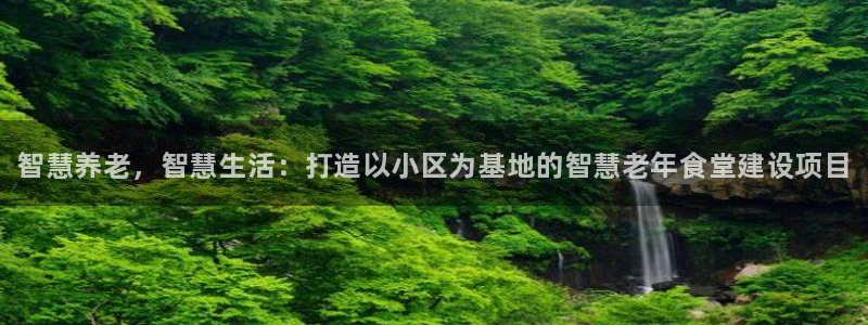 尊龙凯时网站怎么样：智慧养老，智慧生活：打造以小区为基地的智